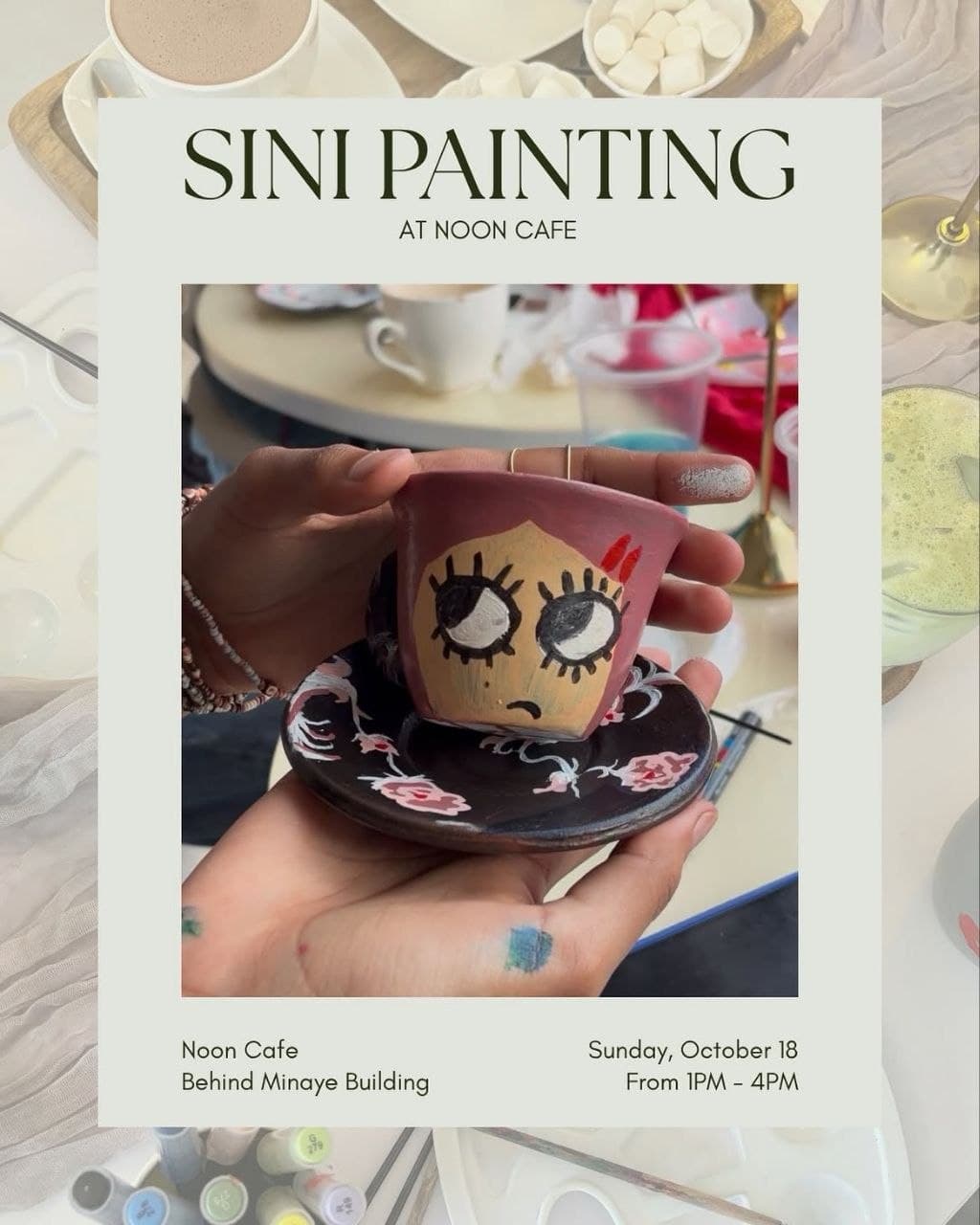 Sini Painting at Noon Cafe (1/1)