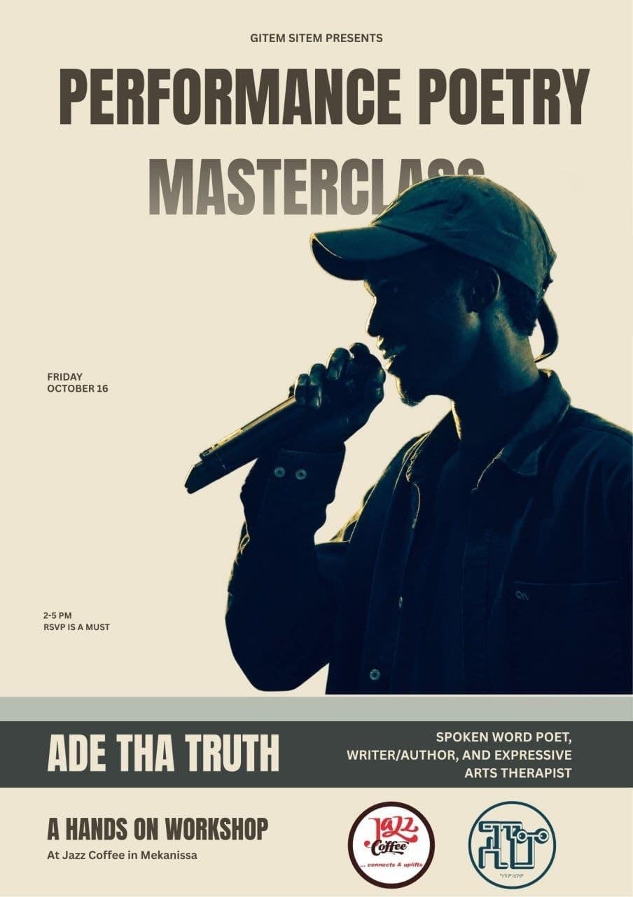 Performance Poetry Masterclass with Ade Tha Truth (1/1)